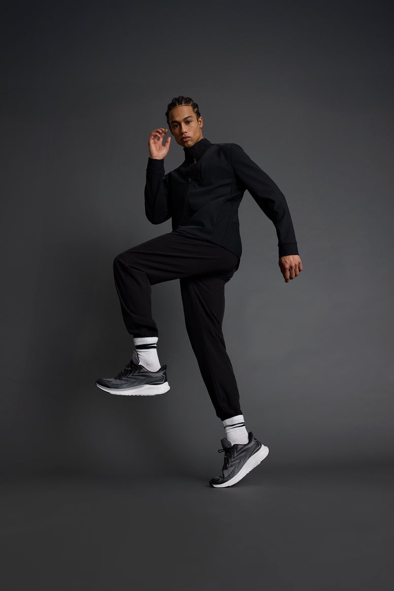 DeFacto Black Man DeFactoFit Standard Fit Woven Joggers Casual - Image 1